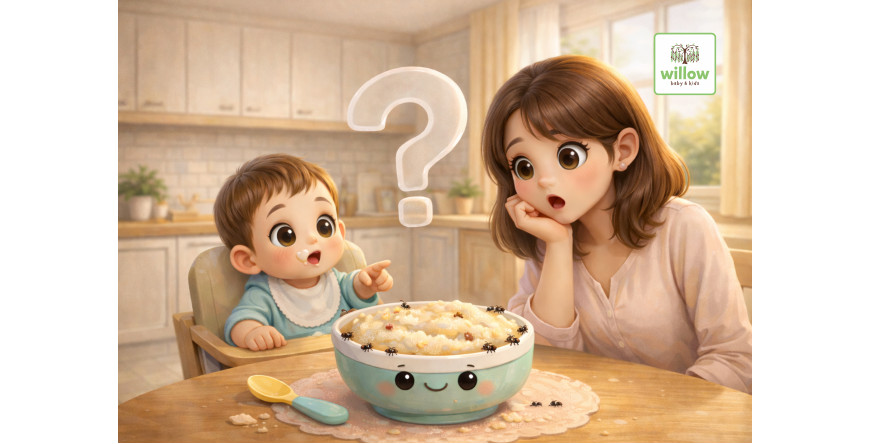 Makanan Anak Dikerubungi Semut, Apakah Masih Aman Dikonsumsi?